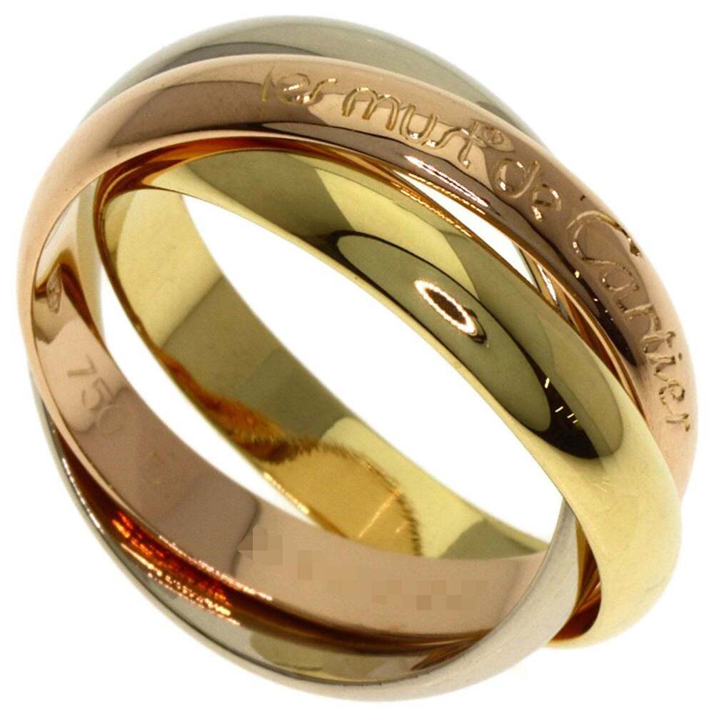 CARTIER 18k Gold Trinity Ring #51